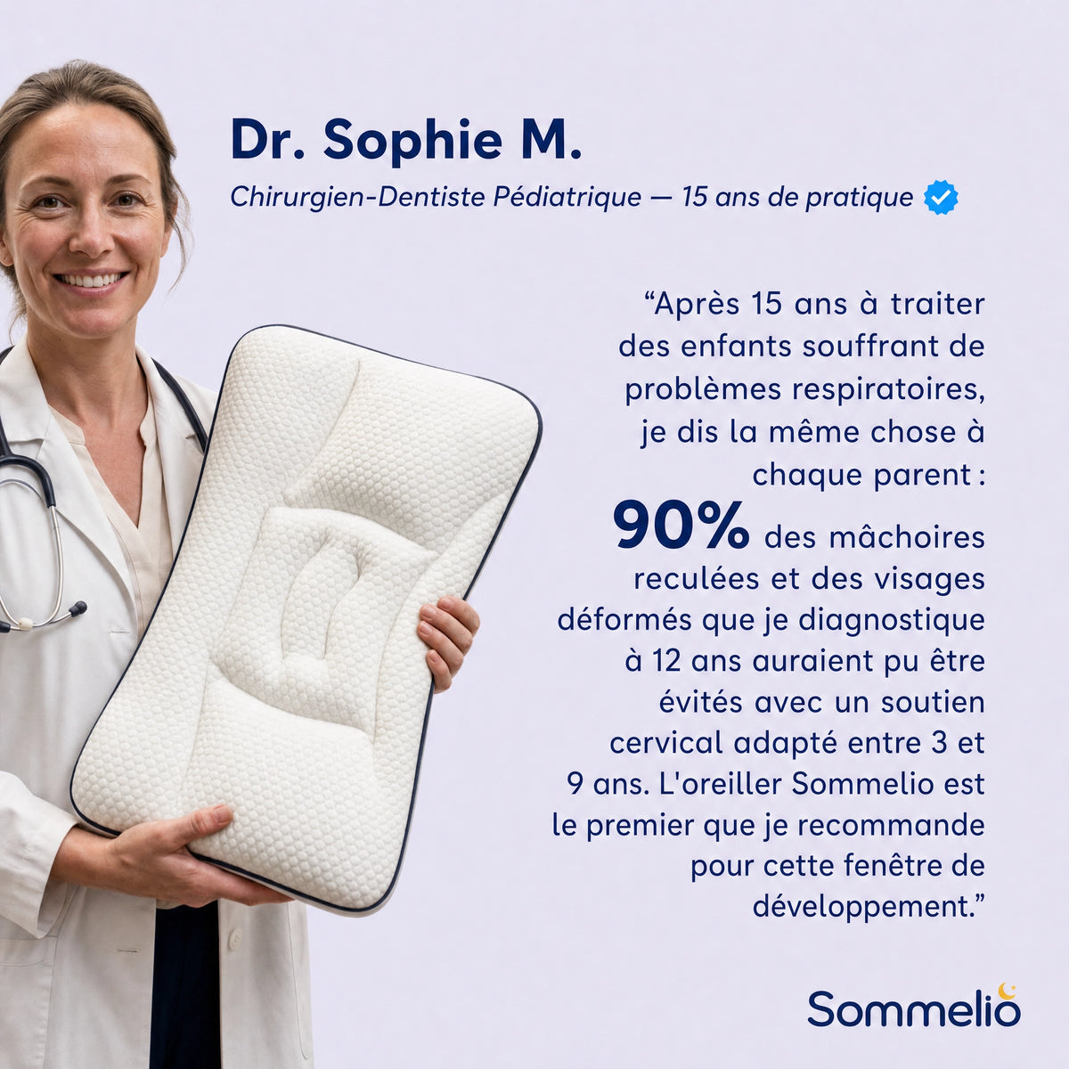Oreiller Ergonomique Junior