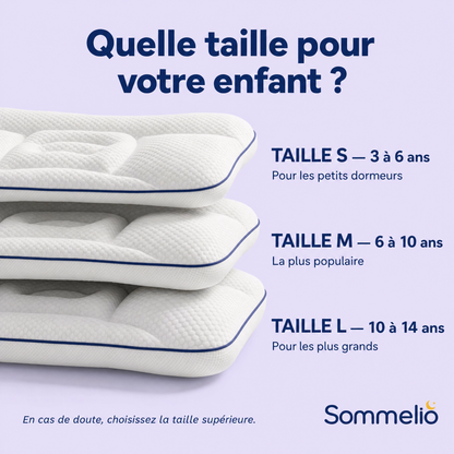 Oreiller ergonomique pour enfant